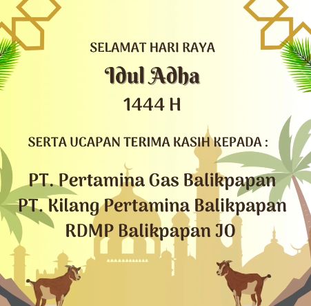 Suasana Idul Adha 1444H Kelurahan Karang Jati