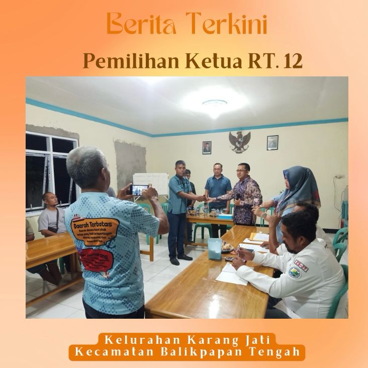 Pemilihan Ketua RT. 12